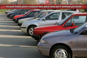 Termen limită pentru reșițeni! Vezi până când pot fi achitate parcările!