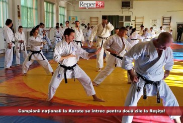 Campionii naționali la Karate se întrec pentru două zile la Reșița!