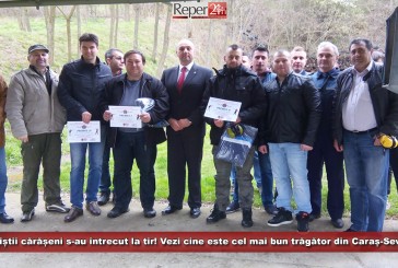 Polițiștii cărășeni s-au întrecut la tir! Vezi cine este cel mai bun trăgător din Caraș-Severin!