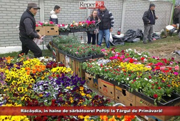Răcășdia, în haine de sărbătoare! Poftiți la Târgul de Primăvară!