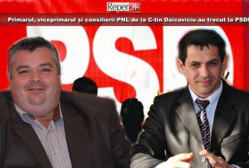 Larmă la Prisaca! Primarul, viceprimarul și consilierii PNL de la C-tin Daicoviciu au trecut la PSD!