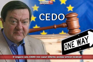 O singură cale, CEDO: trei cazuri diferite, același articol încălcat!