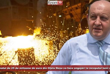 Combinatul de 25 de milioane de euro din Oțelu Roșu va face angajări la începutul lunii aprilie!