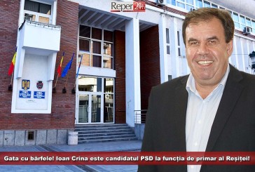 Gata cu bârfele! Ioan Crina este candidatul PSD la funcția de primar al Reșiței!