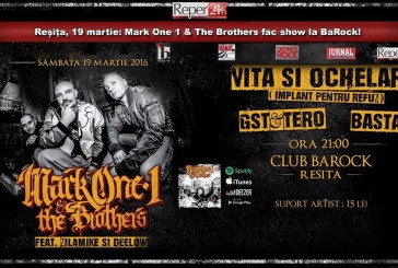 Reșița, 19 martie: Mark One 1 & The Brothers fac show la BaRock!