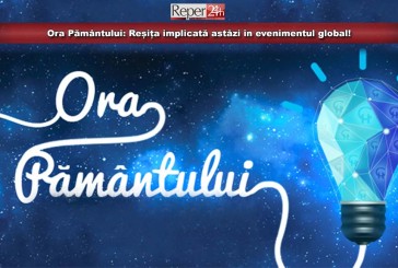 Ora Pământului: Reșița implicată astăzi în evenimentul global!