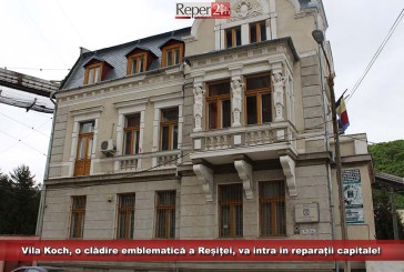 Vila Koch, o clădire emblematică a Reșiței, va intra în reparații capitale!