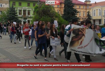 Drogurile nu sunt o opțiune pentru tinerii caransebeșeni!