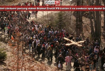 Creștinii cărășeni parcurg mâine Drumul Crucii! PS Lucian îi va conduce spre dealul Golgota din Ciudanovița!
