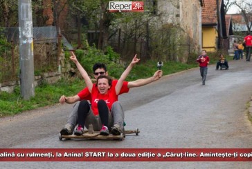 Adrenalină cu rulmenți, la Anina! START la a doua ediție a „Căruț-line. Amintește-ți copilăria!”