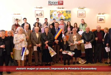 Juniorii majori și seniorii, împreună la Primăria Caransebeș