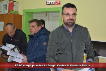 PSRO merge pe mâna lui Sergiu Caplea la Primăria Reșița, iar Sorin Simescu și Petru Vădrariu conduc lista consilierilor locali!