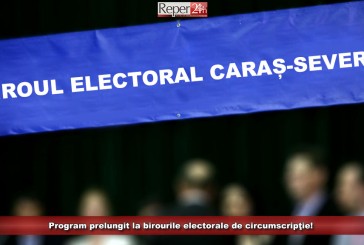 Program prelungit la birourile electorale de circumscripţie!