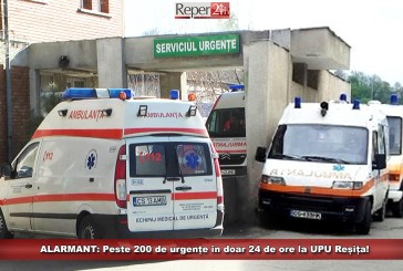 ALARMANT: Peste 200 de urgențe în doar 24 de ore la UPU Reșița!