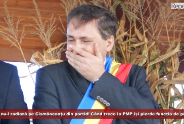 Vela nu-l radiază pe Cismăneanțu din partid! Când trece la PMP își pierde funcția de primar!