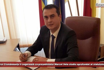 Primarul Cismăneanţu îi sugerează co-preşedintelui Marcel Vela studiul aprofundat al statutului PNL!
