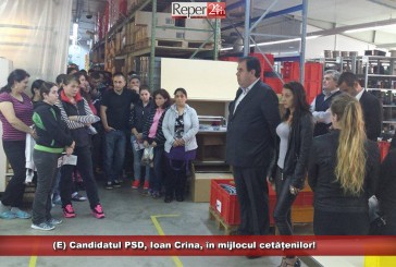 (E) Candidatul PSD, Ioan Crina, în mijlocul cetățenilor!
