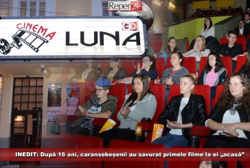 INEDIT: După 16 ani, caransebeșenii au savurat primele filme la ei „acasă”