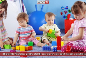 Stimulente financiare pentru părinții care nu vor să-și ducă micuții la grădiniță