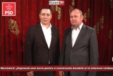 (E) Ion Mocioalcă: „Împreună vom lucra pentru o construcţie durabilă şi în interesul cetăţeanului”!