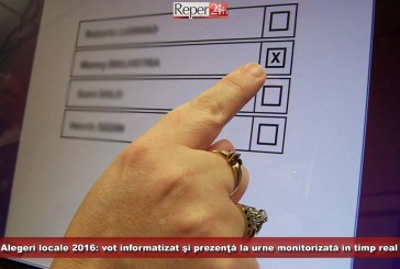 Alegeri locale 2016: vot informatizat şi prezenţă la urne monitorizată în timp real