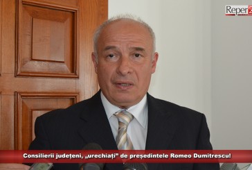 Consilierii județeni, „urechiați” de președintele Romeo Dumitrescu! „Sunteți părtași cu cei care comit ilegalități”!