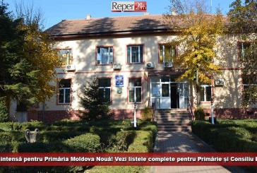 Luptă intensă pentru Primăria Moldova Nouă! Vezi listele complete pentru Primărie și Consiliu Local!