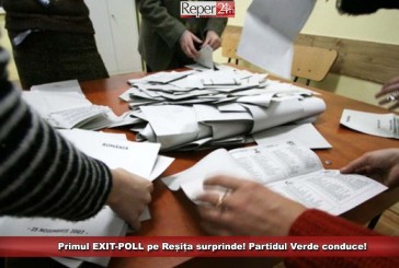Primul EXIT-POLL pe Reșița surprinde! Partidul Verde conduce!