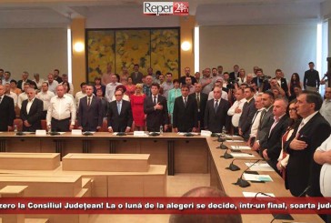 Ziua zero la Consiliul Județean! La o lună de la alegeri, s-a decis, într-un final, soarta județului