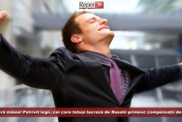 Zi liberă mâine! Potrivit legii, cei care totuși lucreză de Rusalii primesc compensații de la șefii lor!