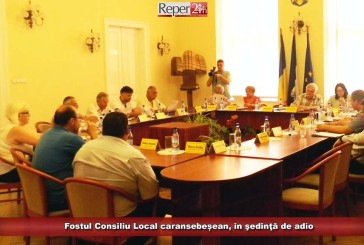 Fostul Consiliu Local caransebeșean, în şedinţă de adio