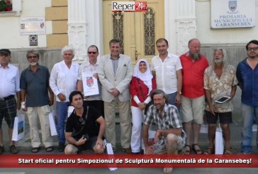 Start oficial pentru Simpozionul de Sculptură Monumentală de la Caransebeş!
