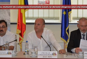 Popa, mulțumit de componența Consiliului Local, își dorește alegerea unui city manager!