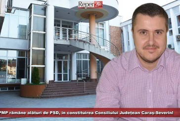 PMP rămâne alături de PSD, în constituirea Consiliului Județean Caraș-Severin!