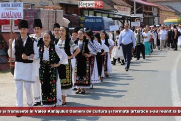 Tradiție și frumusețe în Valea Almăjului! Oameni de cultură și formații artistice s-au reunit la Bozovici!