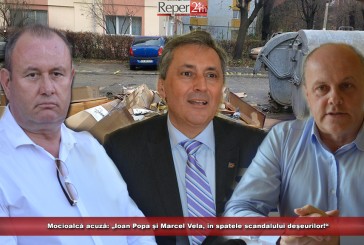 Mocioalcă acuză: „Ioan Popa și Marcel Vela, în spatele scandalului deșeurilor!“