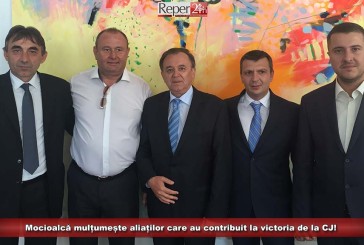 Mocioalcă mulțumește aliaților care au contribuit la victoria de la CJ!