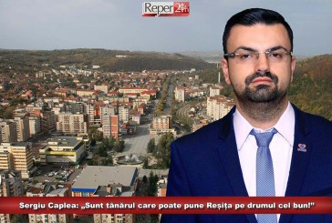 (E) Sergiu Caplea: „Sunt tânărul care poate pune Reșița pe drumul cel bun!”
