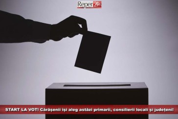 START LA VOT! Cărășenii își aleg astăzi primarii, consilierii locali și județeni!