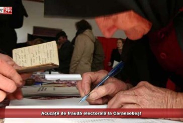 Acuzații de fraudă electorală la Caransebeș!