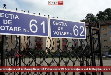 50,3% dintre cărășeni și-au exprimat dreptul la vot!