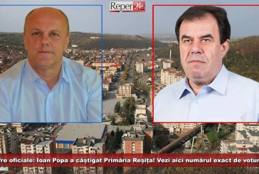 Cifre oficiale: Ioan Popa a câștigat Primăria Reșița! Vezi aici numărul exact de voturi!