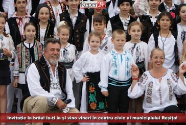 Invitație la brâu! Ia-ți ia și vino vineri în centrul civic al municipiului Reșița!