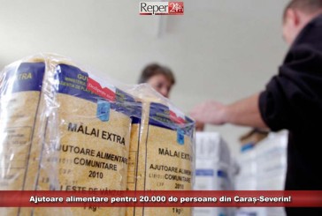 Ajutoare alimentare pentru 20.000 de persoane din Caraș-Severin!