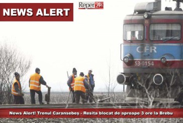 News Alert! Trenul Caransebeș – Reșița blocat de aproape 3 ore la Brebu!