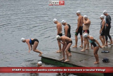 START la înscrieri pentru competiția de traversare a lacului Văliug!