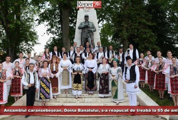 Ansamblul caransebeșean, Doina Banatului, s-a reapucat de treabă la 65 de ani!