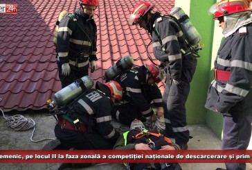 ISU Semenic, pe locul II la faza zonală a competiției naționale de descarcerare și prim ajutor!