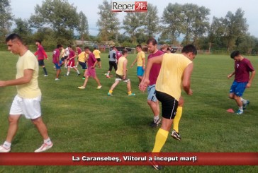 La Caransebeş, Viitorul a început marți