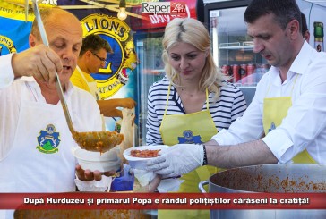 După Hurduzeu și primarul Popa e rândul polițiștilor cărășeni la cratiță! Ce servim la Gărâna?